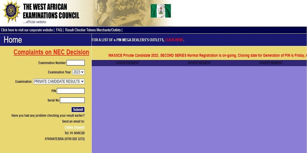 WASSCE 2023: 2023 WASSCE Results released by WAEC