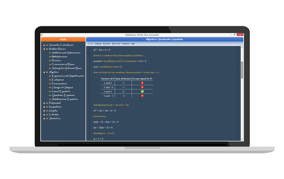 TestDriller MathSolver TestDriller MathSolver